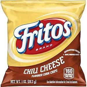 Fritos Chili Cheese Corn Chips, 1 Ounce Bags (40 Count)