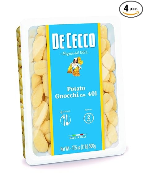De Cecco Potato Gnocchi No. 401, 16 Oz (Pack of 4)
