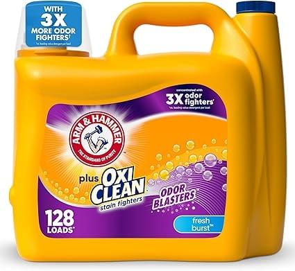 Arm & Hammer Plus OxiClean Odor Blasters Laundry Detergent, Fresh Burst