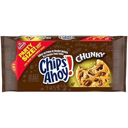 Chips Ahoy! Chunky Chocolate Chip Cookies, Party Size