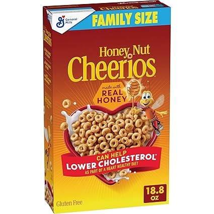 Cheerios Honey Nut Breakfast Cereal, 18.8 oz