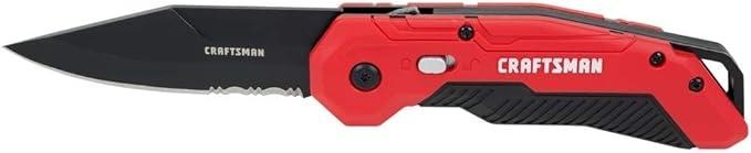 CRAFTSMAN Pocket Knife, Spring Assisted Opening