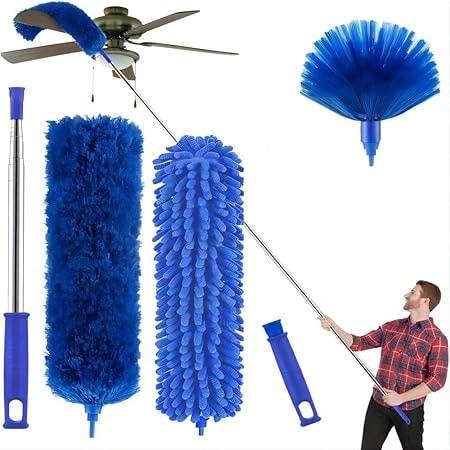 Buysenton Cobweb Duster with 100-Inch Telescoping Pole