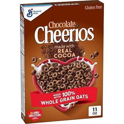 Cheerios Chocolate Breakfast Cereal, 11 Oz