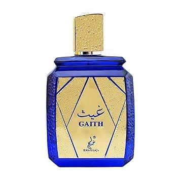 Khadlaj Gaith Eau de Parfum Spray for Men, 3.4 Oz