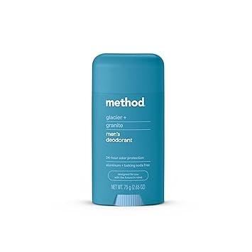 Method Men's Deodorant (Glacier + Granite or Cedar + Cypress)