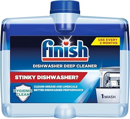 Finish Dual Action Dishwasher Cleaner, 8.45-Oz