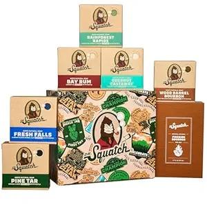 Dr. Squatch Men's Soap and Cologne Grooming Bundle