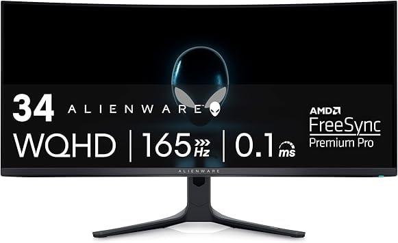 Alienware AW3423DWF 34" Curved QD-OLED Gaming Monitor