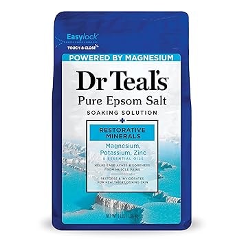 Dr Teal's 3-lb Pure Epsom Salt Restorative Minerals Soak