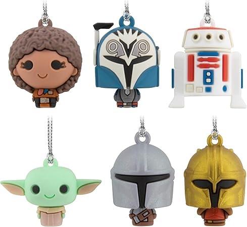 Hallmark Star Wars: The Mandalorian Mini Christmas Ornaments (6-Pack)