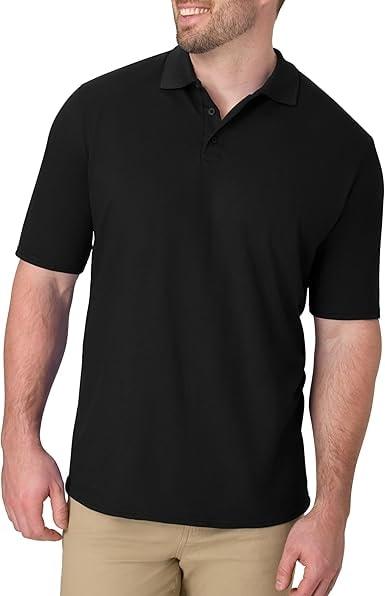 Hanes Men's X-Temp Short Sleeve Polo Shirt