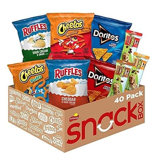 Frito-Lay Chips & Quaker Chewy Granola Bars Variety Pack