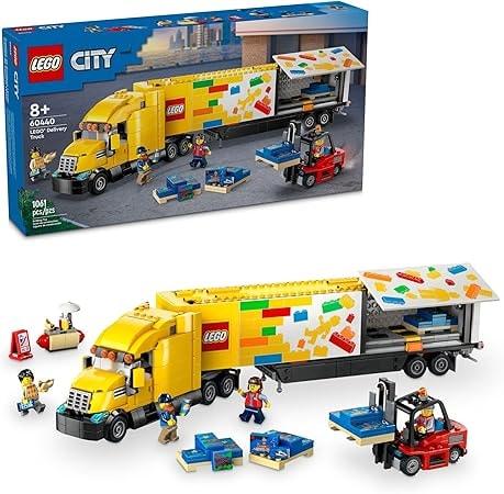 LEGO City Yellow Delivery Truck Building Set 60440