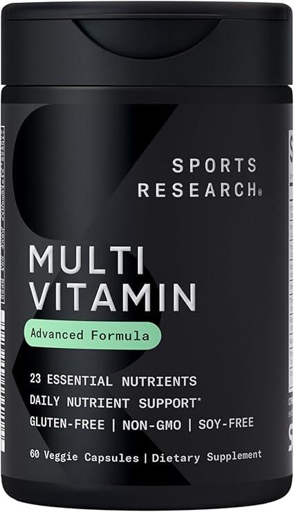 Sports Research Advanced Multivitamin Veggie Capsules