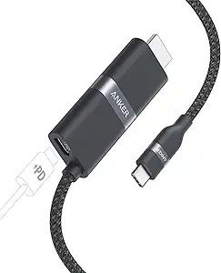 Anker Nano USB-C to HDMI Cable with 140W Power Delivery