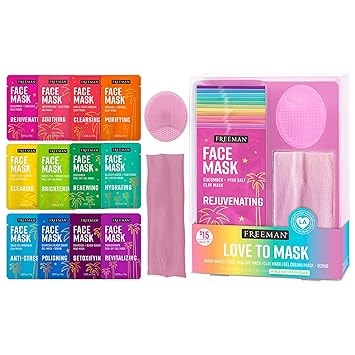 Freeman 14-Piece Facial Mask Variety Pack