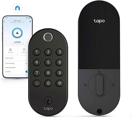 Tapo DL105 Smart Wi-Fi Deadbolt with Fingerprint Recognition