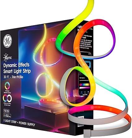 GE Cync 32' Dynamic Effects Indoor Smart LED Light Strip