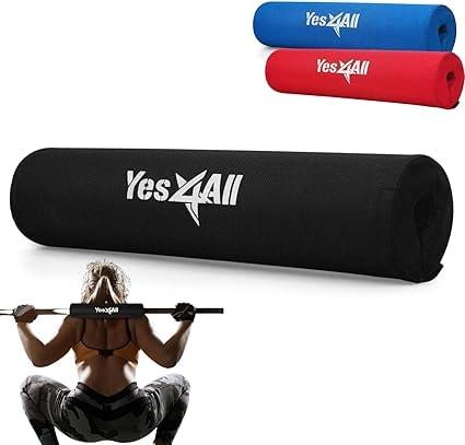 Yes4All Ergonomic Foam Barbell Pad for Weightlifting
