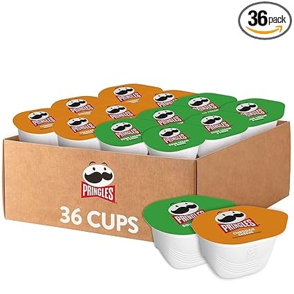 Pringles Potato Crisps Variety Pack (Cheddar Cheese, Sour Cream & Onion)