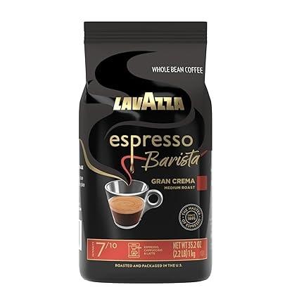 Lavazza Espresso Barista Gran Crema Whole Bean Coffee