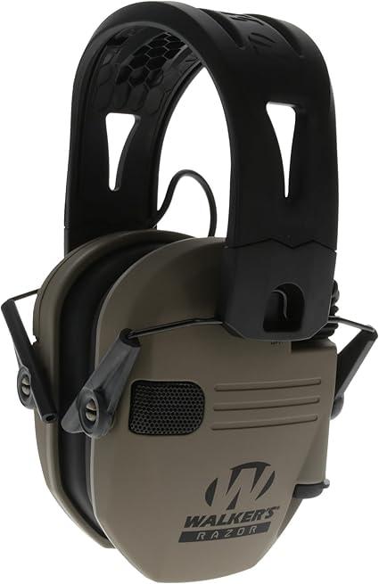 Walker's Tacti-Grip Series Earmuffs - Flat Dark Earth