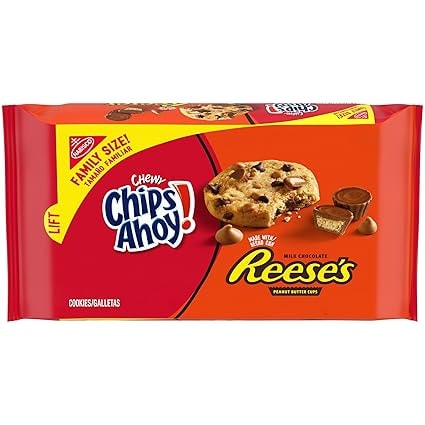 Chips Ahoy! Chewy Cookies with Reese's Peanut Butter Cups