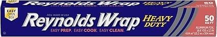 Reynolds Wrap Heavy Duty Aluminum Foil, 50 Sq Ft - Image 1