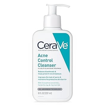 CeraVe Acne Control Cleanser with 2% Salicylic Acid