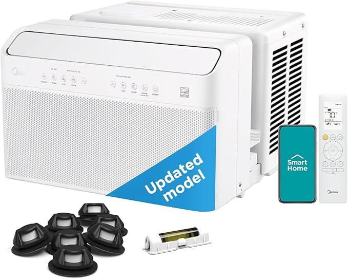 Midea MAW08V1QWT U-Shaped Window Air Conditioner