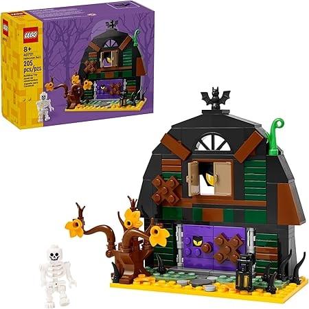 LEGO Halloween Barn Building Toy Set (205 Pieces)