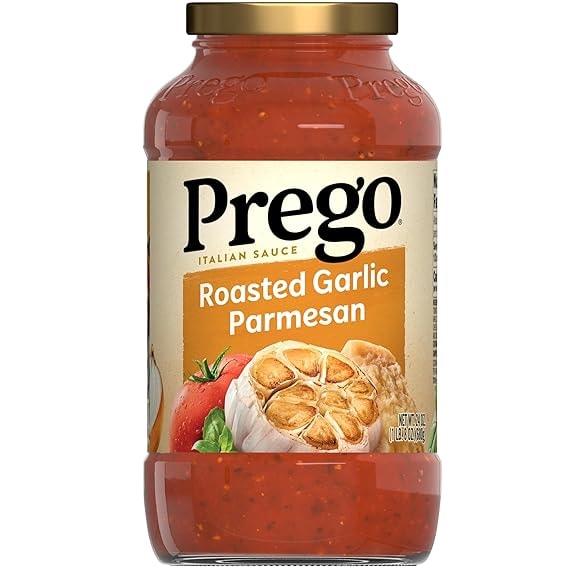 Prego Roasted Garlic & Parmesan Pasta Sauce, 24 Oz