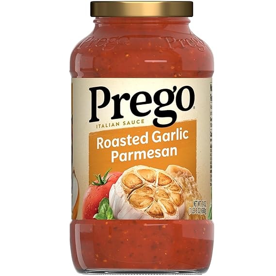 Prego Roasted Garlic & Parmesan Pasta Sauce, 24 Oz