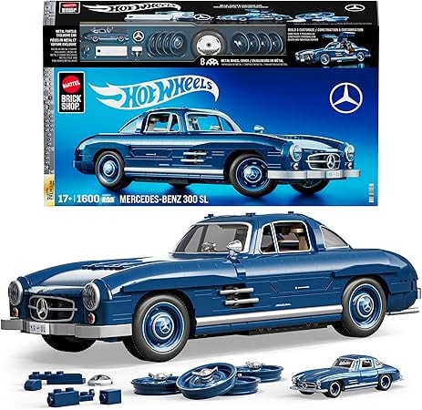 Mattel Hot Wheels Mercedes-Benz 300 SL Building Set