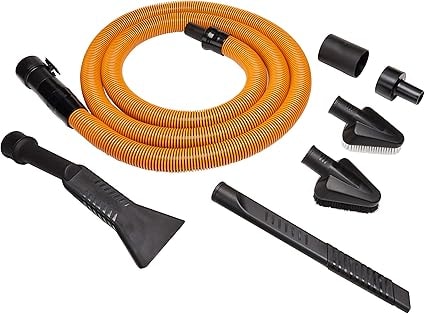 RIDGID 7-Piece 1.25" Car Cleaning Accessory Kit for Wet/Dry Vacs