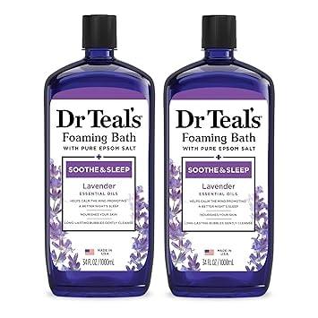 Dr Teal's Foaming Bath with Lavender & Epsom Salt (2-Pack)