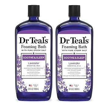Dr Teal's Foaming Bath with Lavender & Epsom Salt (2-Pack)