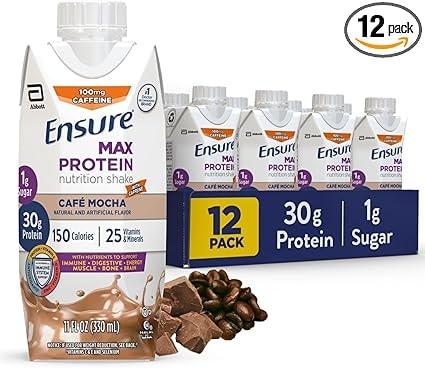 Ensure Max Protein Cafe Mocha Nutrition Shake