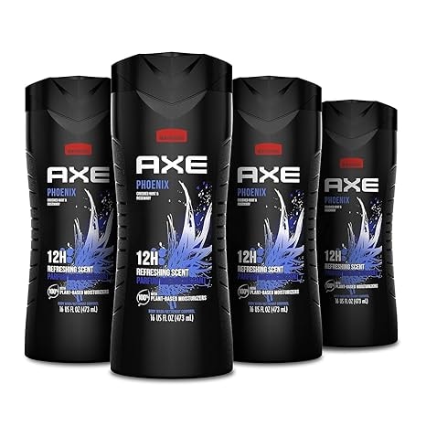 AXE Phoenix Men's Body Wash - 4 Pack