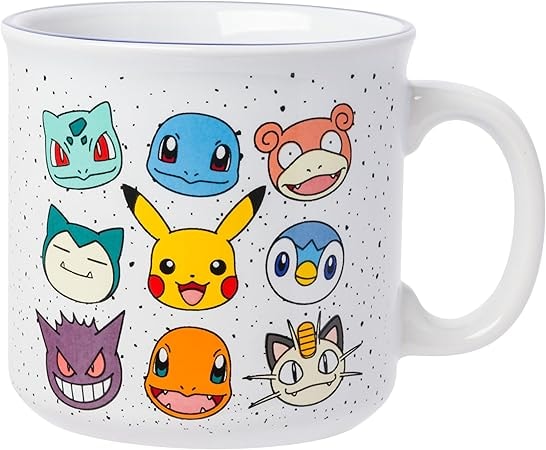 Silver Buffalo 20-oz Pokemon Camper Mug