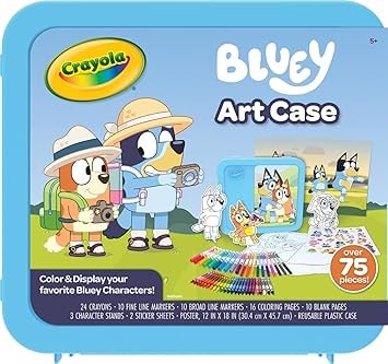 Crayola Bluey Create & Color Art Case