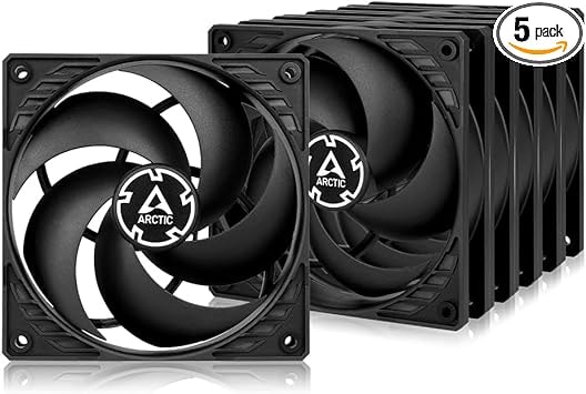 ARCTIC P12 120mm Computer Case Fans (5-Pack)