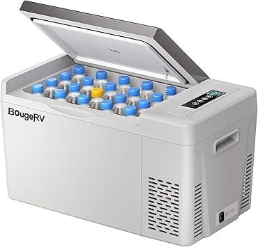 BougeRV 23 Quart Portable 12V Refrigerator and Freezer